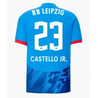 RB Leipzig Castello Lukeba #23 Tretí futbalový dres 2023-24 Krátky Rukáv